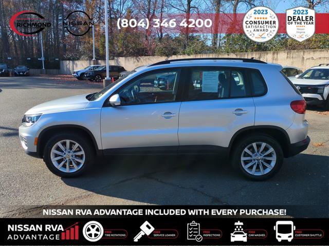 used 2018 Volkswagen Tiguan Limited car, priced at $11,995