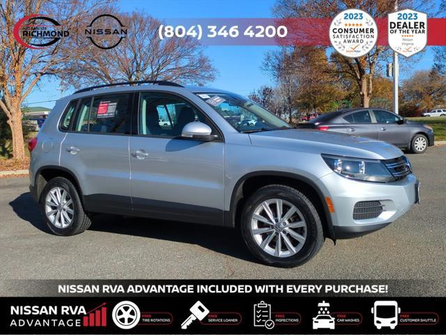 used 2018 Volkswagen Tiguan Limited car, priced at $11,995