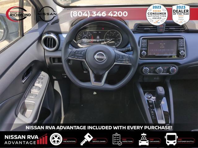 new 2025 Nissan Versa car, priced at $22,295