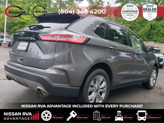 used 2022 Ford Edge car, priced at $23,495