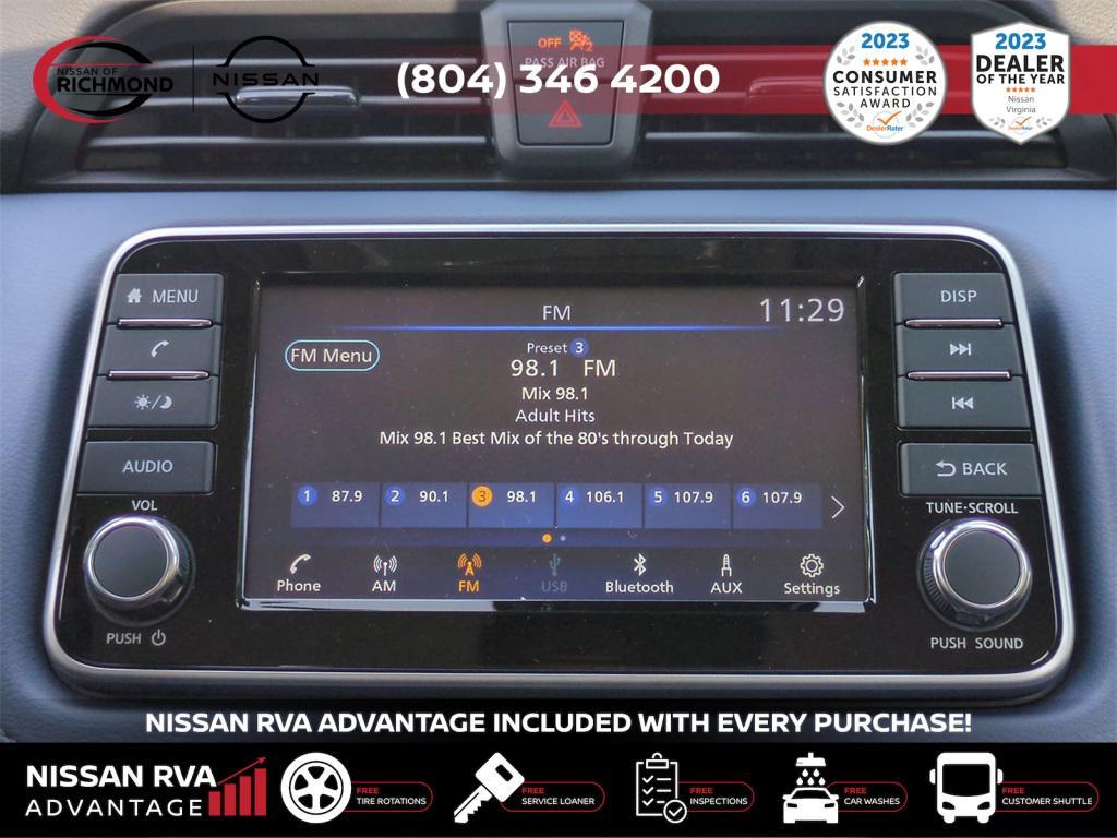 new 2025 Nissan Versa car, priced at $21,937
