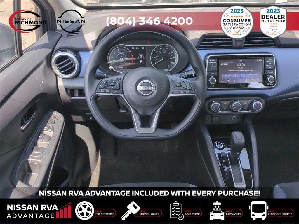 new 2025 Nissan Versa car, priced at $21,937