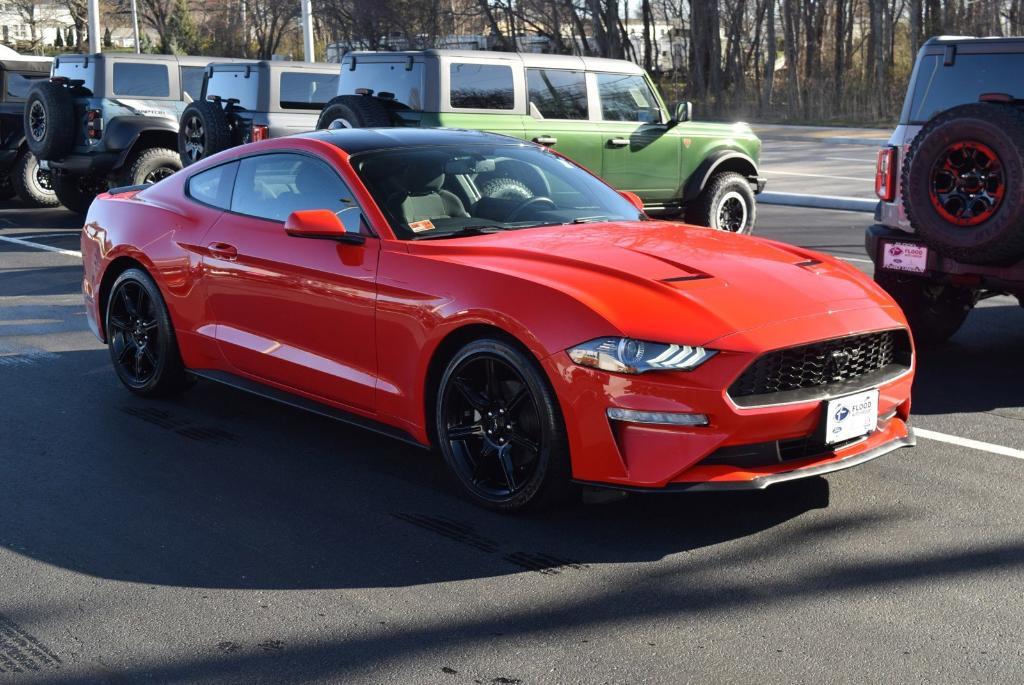 used 2020 Ford Mustang car, priced at $27,600