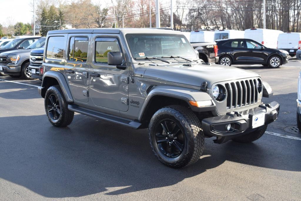used 2021 Jeep Wrangler Unlimited car, priced at $39,500