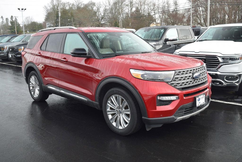 used 2021 Ford Explorer car, priced at $35,764