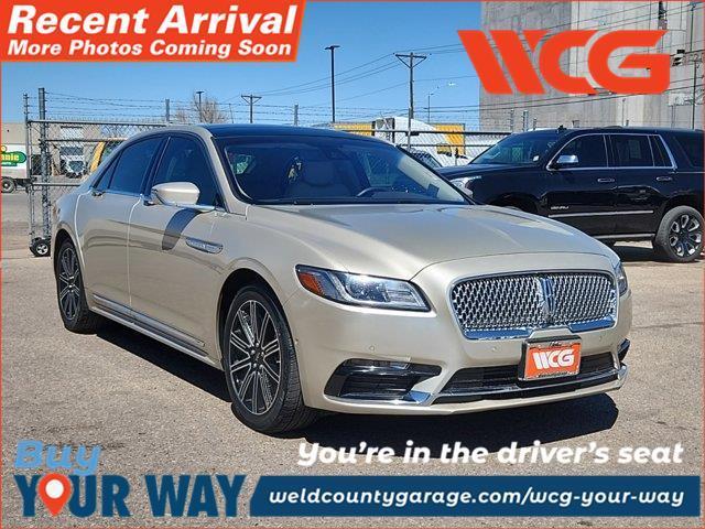 used 2017 Lincoln Continental car, priced at $21,400