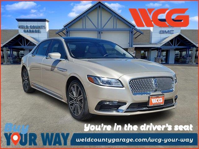 used 2017 Lincoln Continental car, priced at $24,000