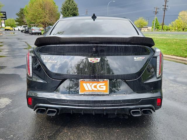 used 2022 Cadillac CT4-V car, priced at $62,999