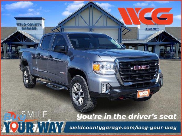 used 2021 GMC Canyon car, priced at $32,400