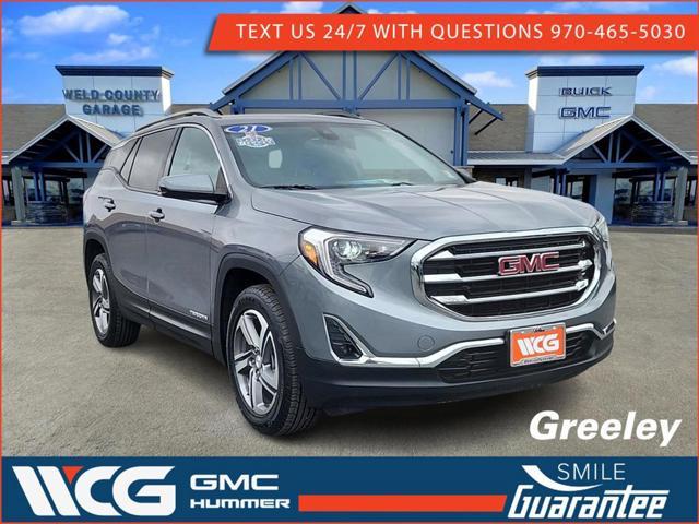 used 2021 GMC Terrain car, priced at $21,999