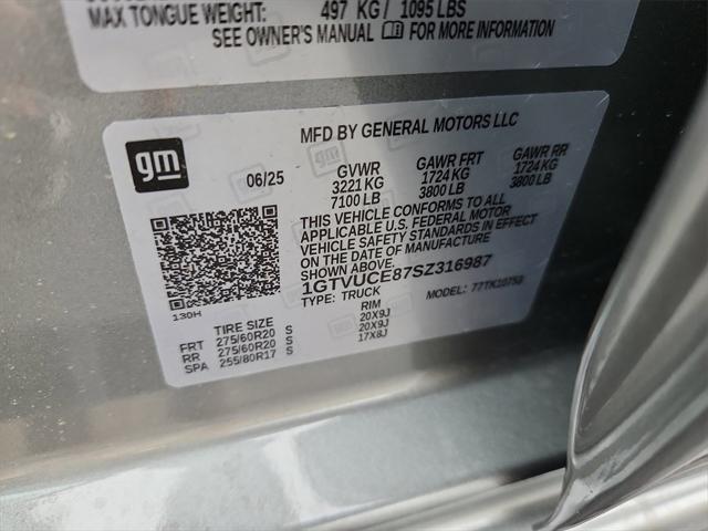 new 2025 GMC Sierra 1500 car, priced at $60,009