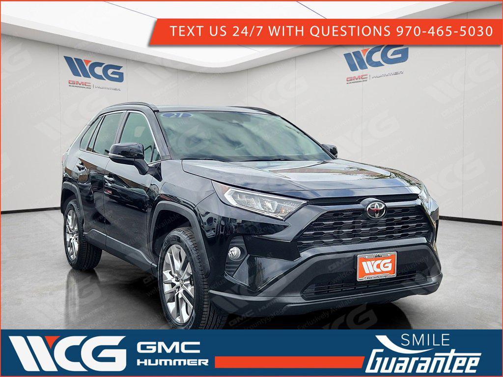 used 2021 Toyota RAV4 car, priced at $31,999