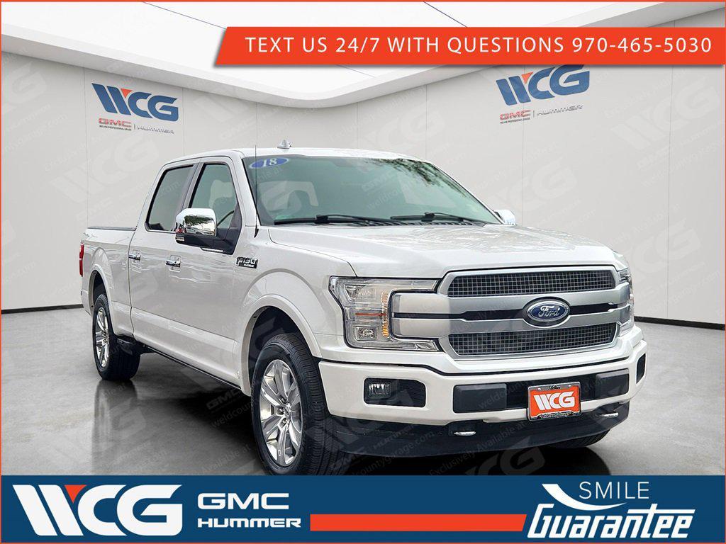 used 2018 Ford F-150 car, priced at $34,999