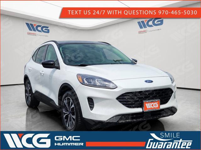used 2021 Ford Escape car, priced at $21,899