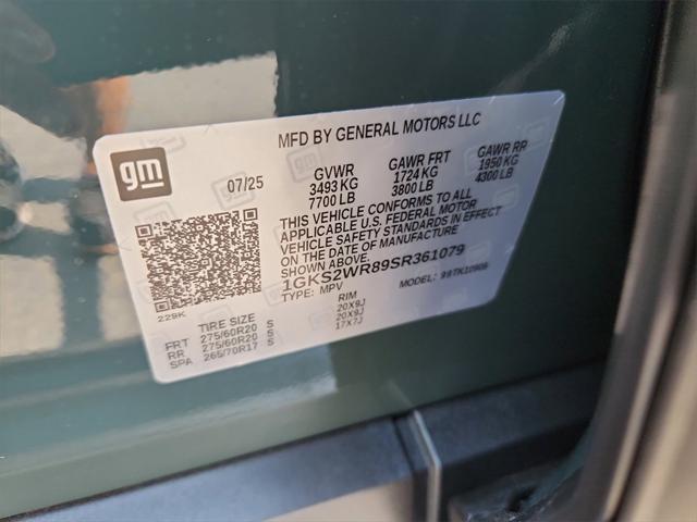 new 2025 GMC Yukon XL car, priced at $101,379