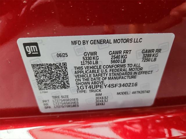 new 2025 GMC Sierra 2500 car, priced at $90,324