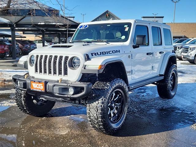 used 2021 Jeep Wrangler Unlimited car, priced at $70,899