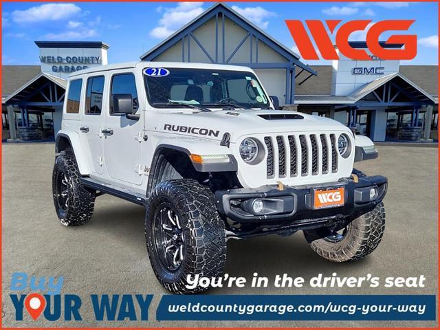 used 2021 Jeep Wrangler Unlimited car, priced at $71,499