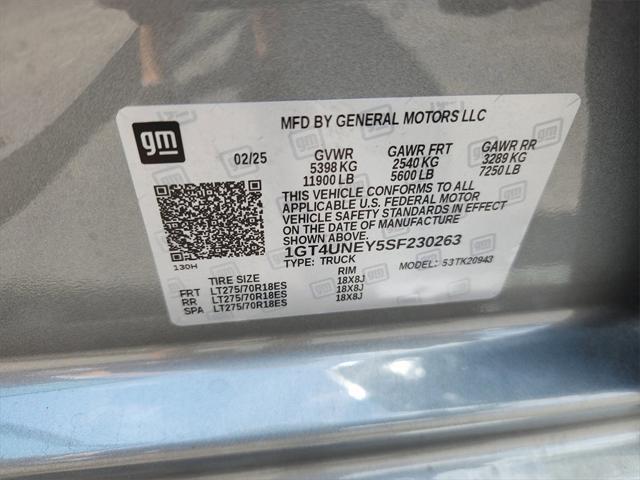 new 2025 GMC Sierra 2500 car, priced at $82,289