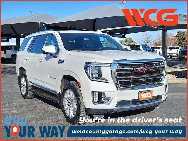 used 2021 GMC Yukon car, priced at $50,499