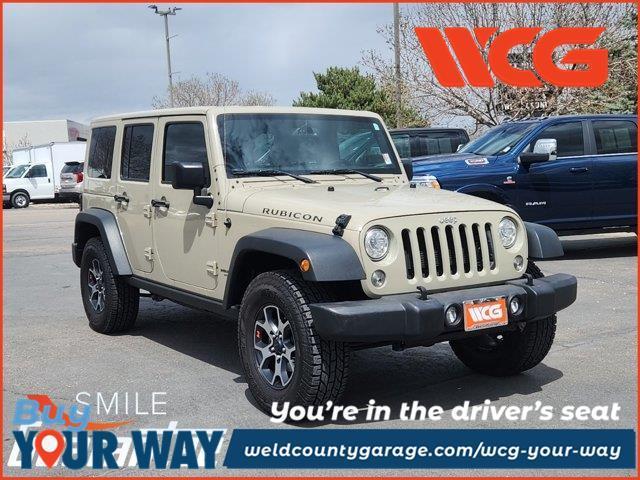 used 2017 Jeep Wrangler Unlimited car, priced at $26,400