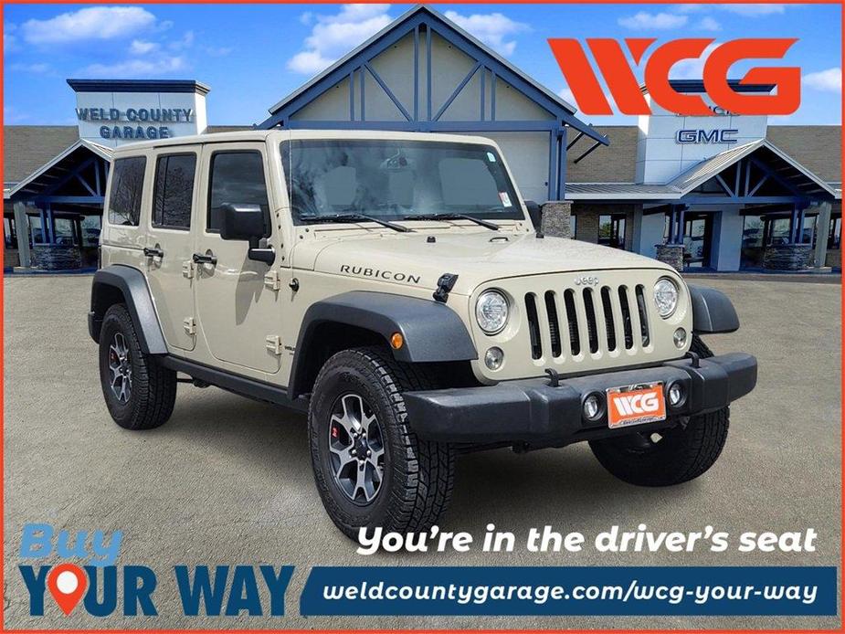 used 2017 Jeep Wrangler Unlimited car, priced at $25,599