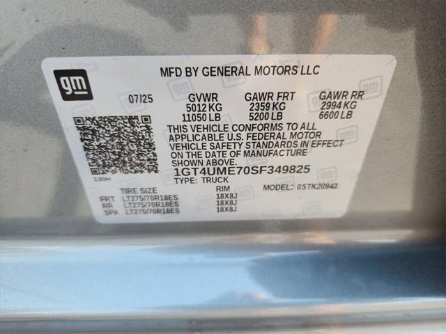 new 2025 GMC Sierra 2500 car, priced at $66,554