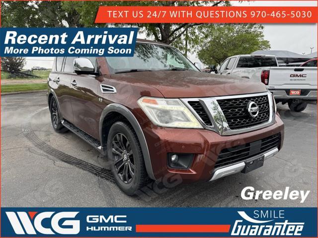 used 2017 Nissan Armada car, priced at $22,499