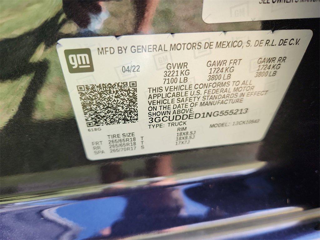 used 2022 Chevrolet Silverado 1500 car, priced at $30,999