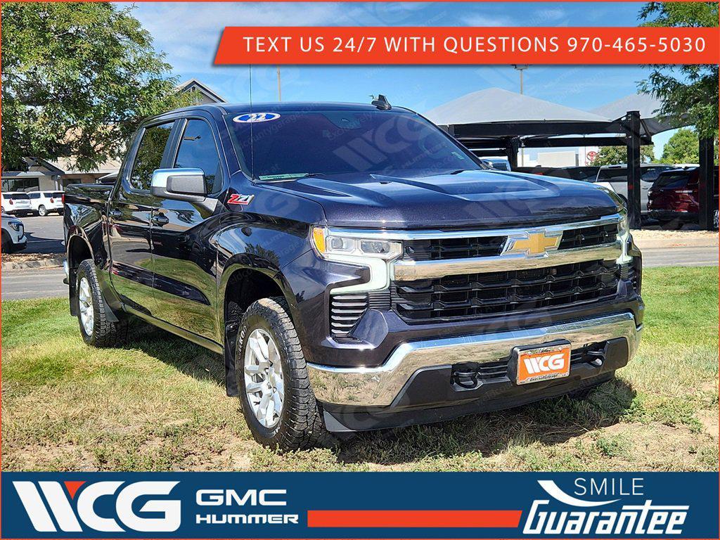 used 2022 Chevrolet Silverado 1500 car, priced at $30,999