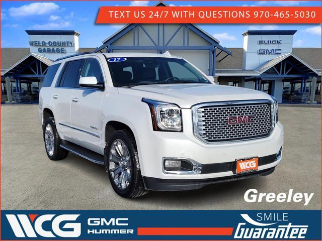 used 2017 GMC Yukon car, priced at $24,999