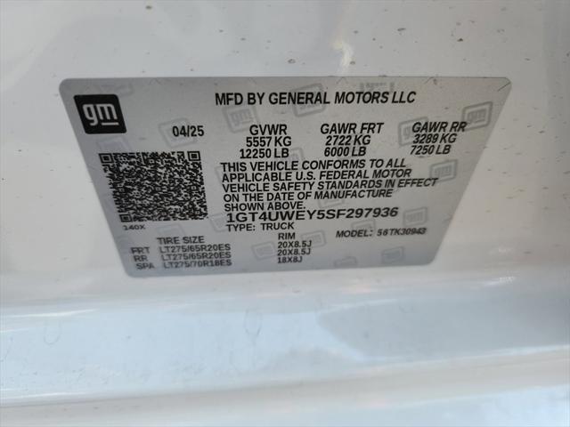 new 2025 GMC Sierra 3500 car, priced at $89,709