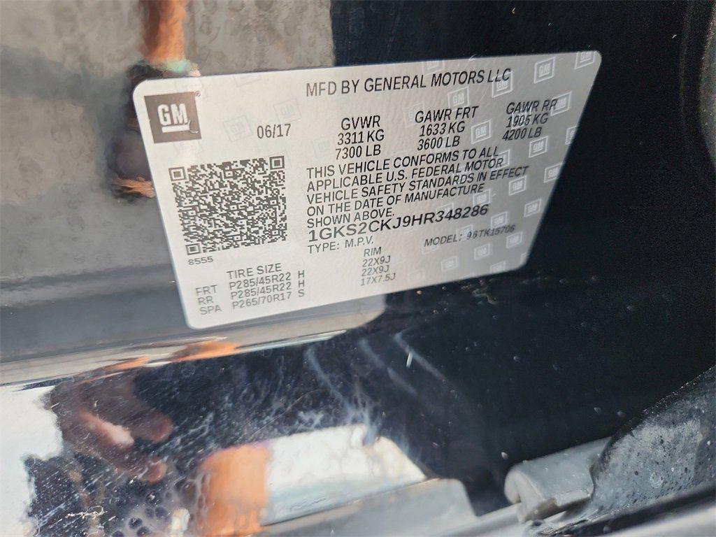 used 2017 GMC Yukon car, priced at $28,999