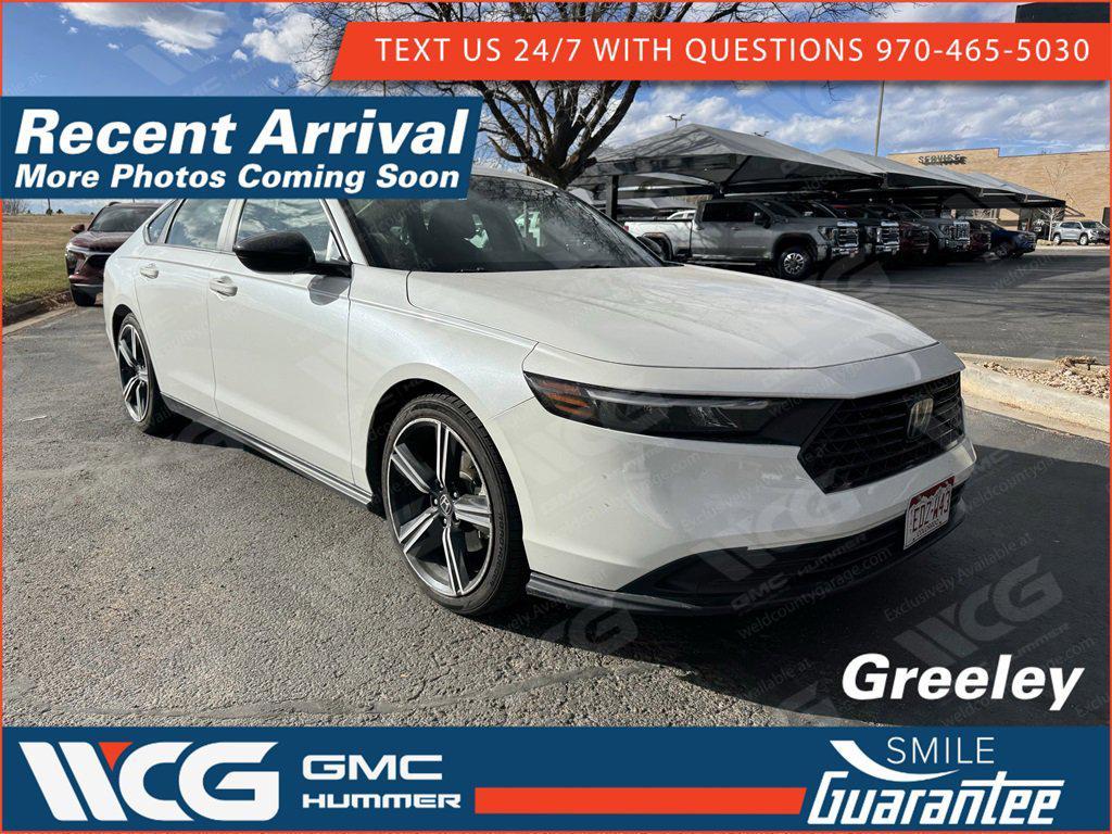 used 2023 Honda Accord Hybrid car, priced at $25,499