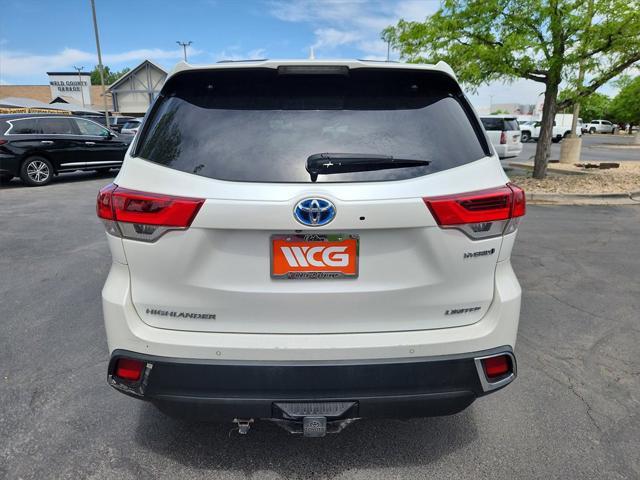 used 2017 Toyota Highlander Hybrid car, priced at $27,999