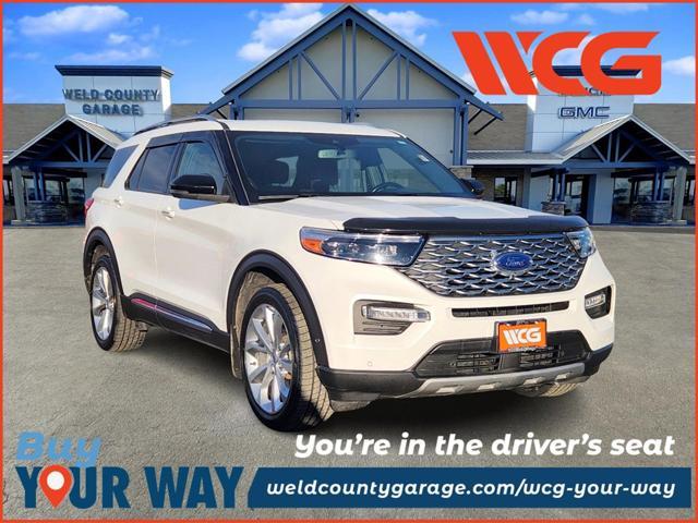 used 2021 Ford Explorer car, priced at $36,499