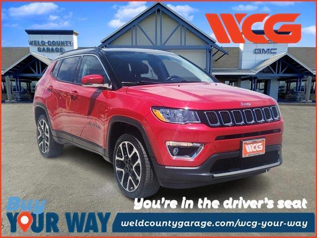 used 2018 Jeep Compass car, priced at $19,599