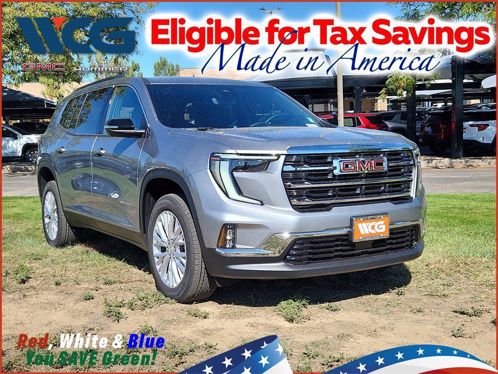 new 2026 GMC Acadia car, priced at $52,074