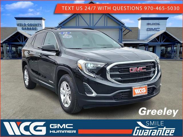 used 2018 GMC Terrain car, priced at $17,299