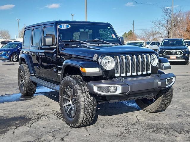 used 2018 Jeep Wrangler Unlimited car, priced at $24,499