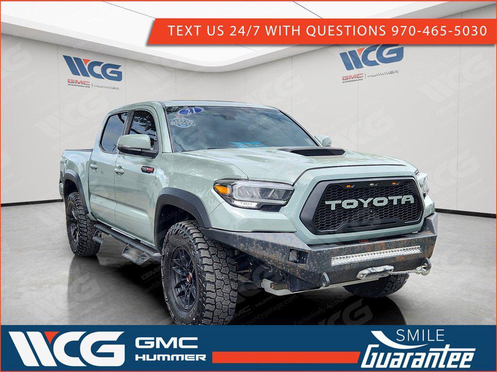 used 2021 Toyota Tacoma car, priced at $33,799