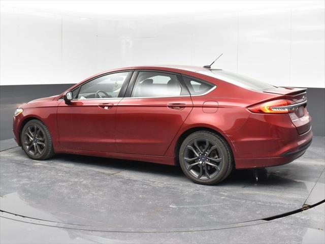 used 2018 Ford Fusion car, priced at $17,690