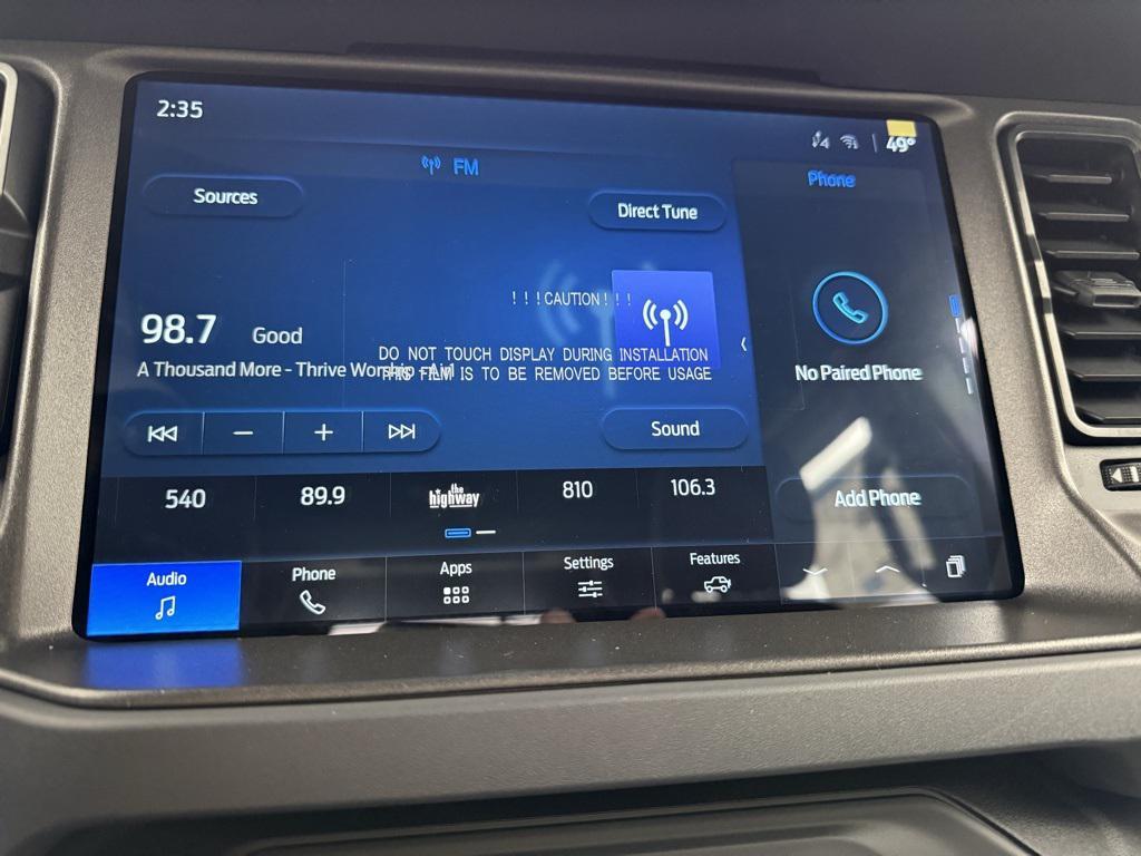 new 2025 Ford Bronco car, priced at $52,500