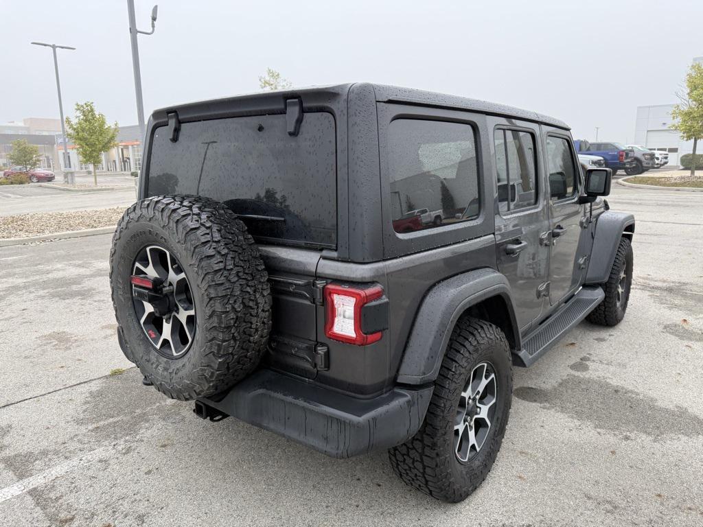 used 2020 Jeep Wrangler Unlimited car, priced at $23,196