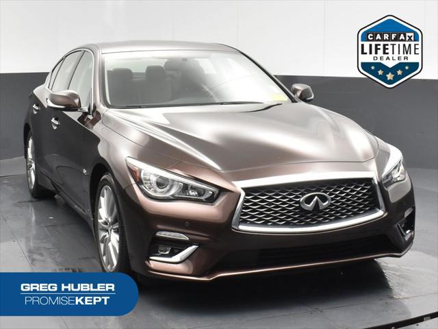 used 2018 INFINITI Q50 car, priced at $16,383