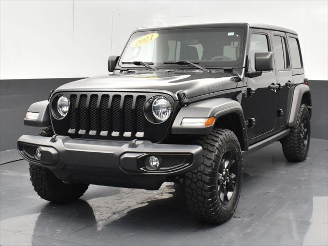 used 2021 Jeep Wrangler Unlimited car, priced at $36,923