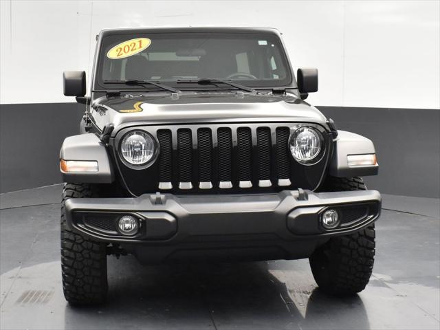 used 2021 Jeep Wrangler Unlimited car, priced at $36,923