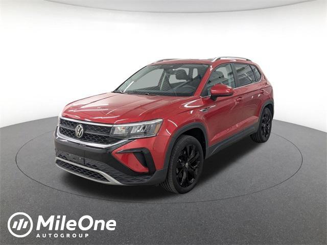 used 2022 Volkswagen Taos car, priced at $21,000