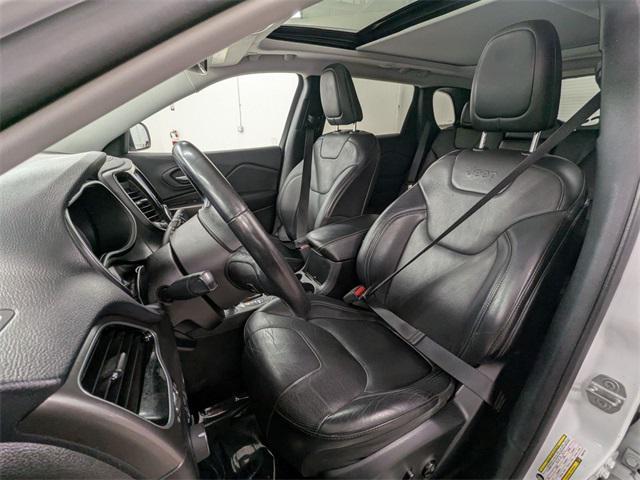 used 2019 Jeep Cherokee car, priced at $15,895