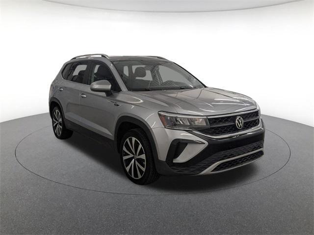 used 2022 Volkswagen Taos car, priced at $18,000
